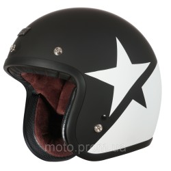 Мотошолом Origine Primo Star White Black Matt (XL)