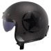 Мотошолом відкритий LS2 OF601 Bob 2 C Star Black (M)
