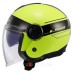 Мотошолом відкритий LS2 OF620 Classy Classic Black Hi-Vis Yellow (M)