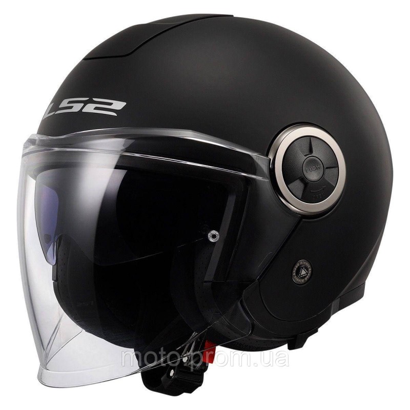Мотошолом відкритий LS2 OF620 Classy Solid Matt Black (S)
