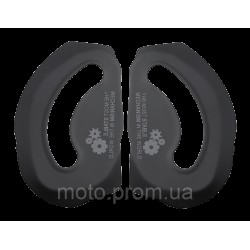 Бічні пластини для мотошолома LS2 FF900 PLATE RATCHET MATT BLACK Бічні пластини для мотошолома LS2 FF900 PLATE RATCHET MATT BLACK