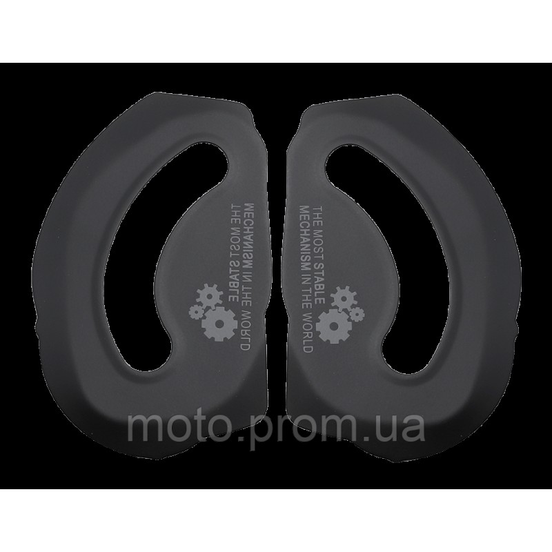 Бічні пластини для мотошолома LS2 FF900 PLATE RATCHET MATT BLACK