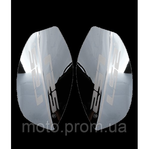 Змінні накладки LS2 FF900 PLATE CHIN BAR CHROME BLACK