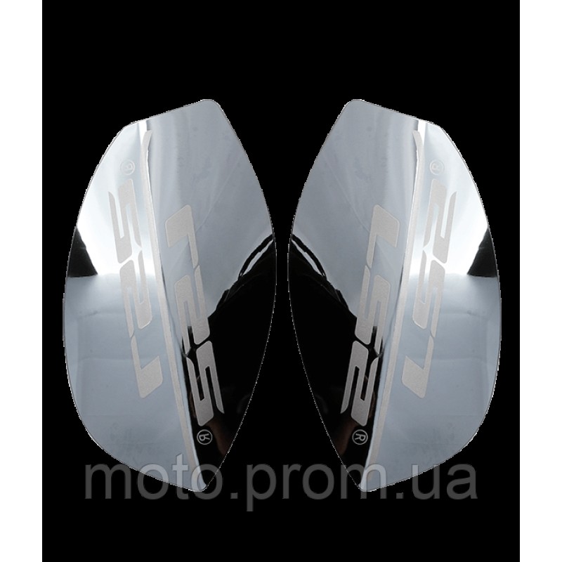 Змінні накладки LS2 FF900 PLATE CHIN BAR CHROME BLACK