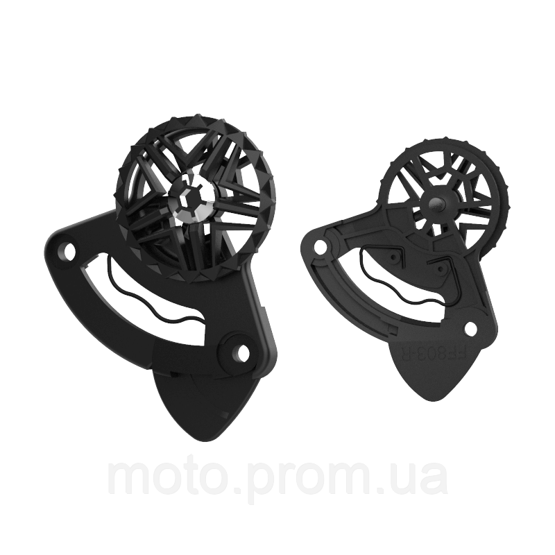 Кріплення візора LS2 RATCHET BLACK+SCREWS FF805
