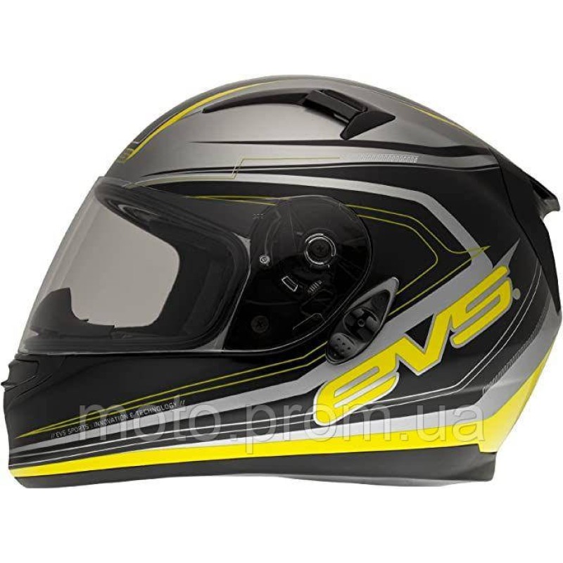 Мотошолом EVS Cypher Street Helmet - Maverick Black Yellow (XS)