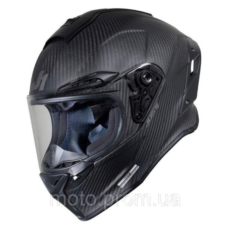 Мотошолом JUST1 J-GPR Solid Carbon Matt (L)