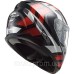 Мотошолом LS2 FF320 Stream Evo Loop Black Red (XXL)