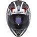 Мотошолом LS2 FF327 Challenger CT2 Alloy White Blue Red (L)