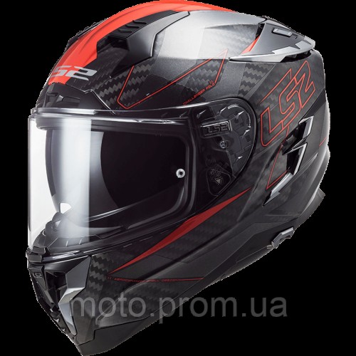 Мотошолом LS2 FF327 Challenger CT2 Fold Gloss Red (M)