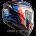 Мотошолом LS2 FF327 Challenger Galactic Blue Fluo Orange (S)