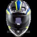 Мотошолом LS2 FF327 Challenger Galactic White Yelllow Blue (XXL)