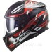 Мотошолом LS2 FF327 Challenger Spin Black Red White (M)
