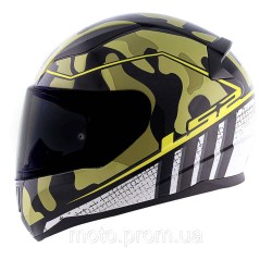 Мотошолом LS2 FF353 Rapid Bravado Yellow (XL)