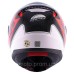 Мотошолом LS2 FF353 Rapid Deeper White Black Red (XXL)
