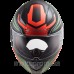 Мотошолом LS2 FF353 Rapid Gale Matt Black Red Matt Green (XXL)