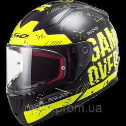 Мотошолом LS2 FF353 Rapid Player Hi-Vis Yellow Black (L) Мотошолом LS2 FF353 Rapid Player Hi-Vis Yellow Black (L)