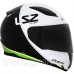 Мотошолом LS2 FF353 Rapid Stark Black Green White (XXL)