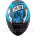 Мотошолом LS2 FF353 Rapid Thunder Matt Blue Black Orange (XL)
