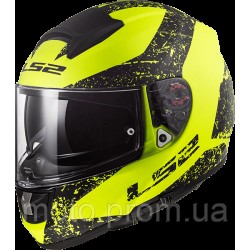 Мотошолом LS2 FF397 Vector FT2 Sign Matt Yellow Black (S) Мотошолом LS2 FF397 Vector FT2 Sign Matt Yellow Black (S)