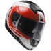 Мотошолом LS2 FF397 Vector FT2 Wake White Black Red (XL)