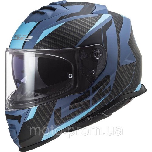 Мотошолом LS2 FF800 Storm 2 Racer Matt Blue (XXL)