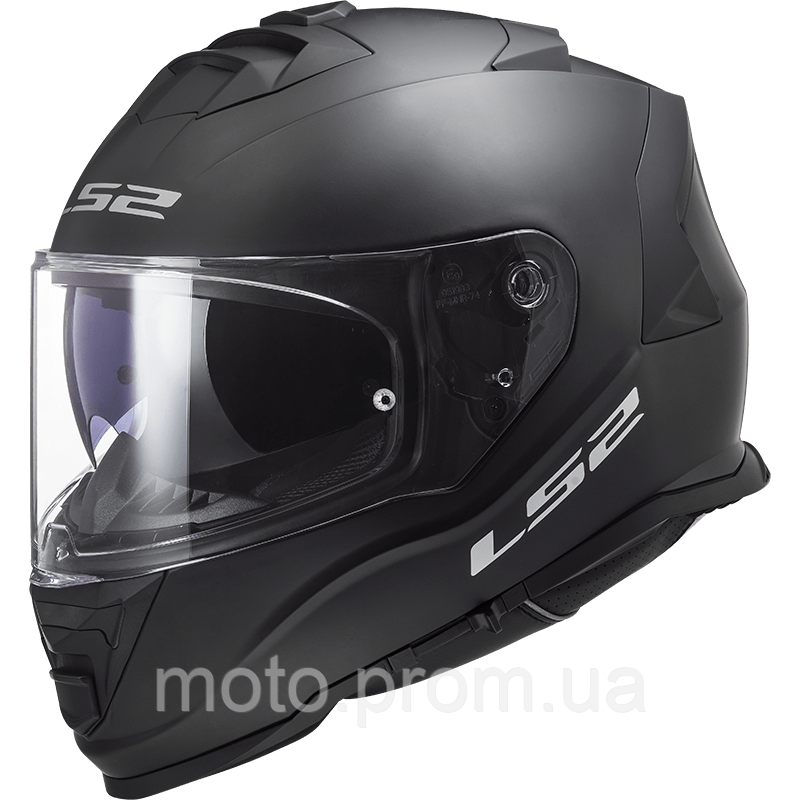 Мотошолом LS2 FF800 Storm 2 Solid Matt Black (XS)
