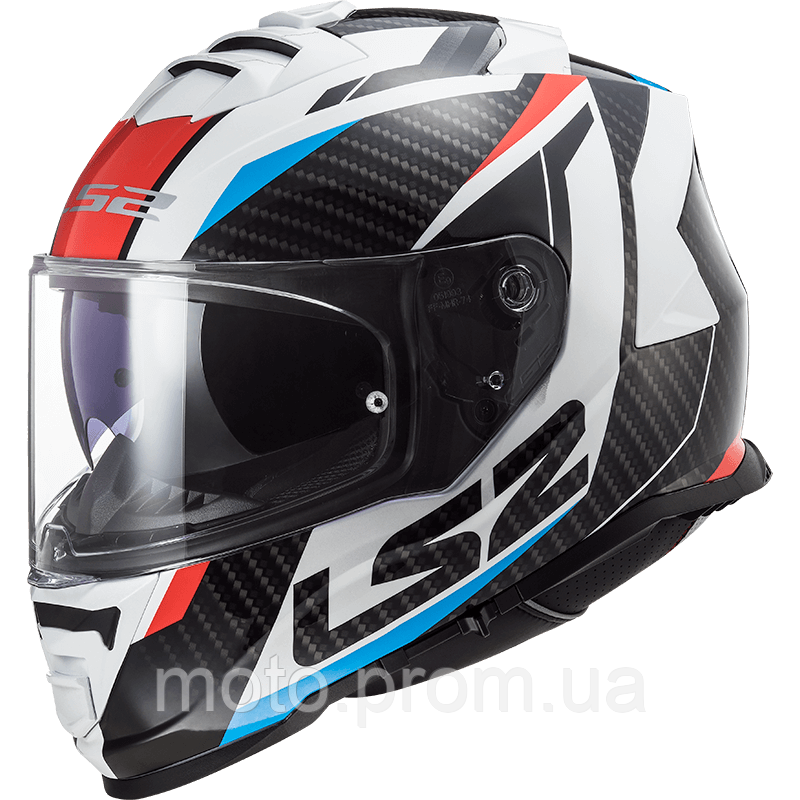 Мотошолом LS2 FF800 Storm Racer Red Blue (XXL)