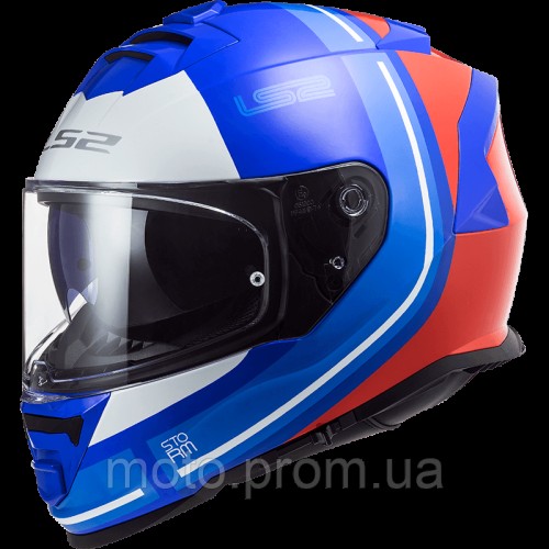 Мотошолом LS2 FF800 Storm Slant Gloss Blue Red (L)