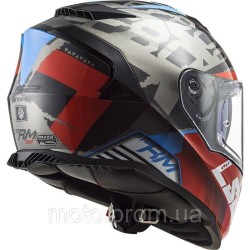 Мотошолом LS2 FF800 Storm Sprinter Black Red Titanium (M) Мотошолом LS2 FF800 Storm Sprinter Black Red Titanium (M)