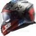 Мотошолом LS2 FF800 Storm Sprinter Black Red Titanium (M)