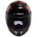 Мотошолом LS2 FF808 Stream 2 Fury Black Red (M)