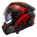 Мотошолом LS2 FF808 Stream 2 Fury Black Red (M)