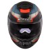 Мотошолом LS2 FF808 Stream 2 Road Matt Black Blue (XS)