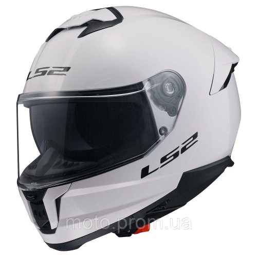 Мотошолом LS2 FF808 Stream 2 Solid Gloss White (XL)