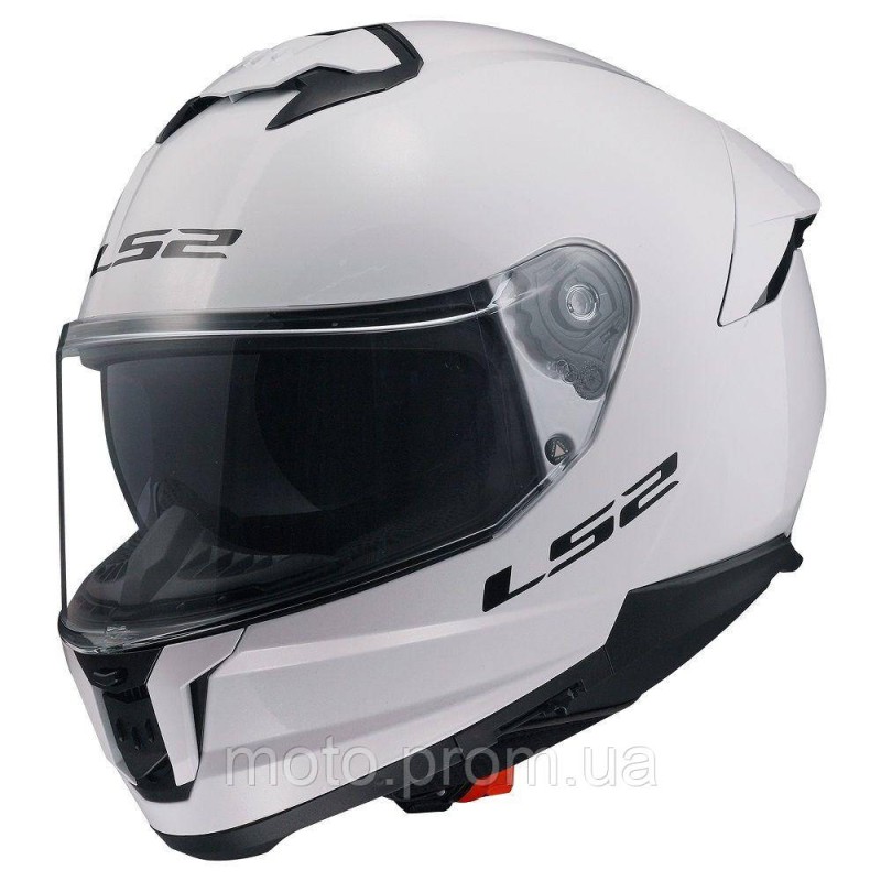 Мотошолом LS2 FF808 Stream 2 Solid Gloss White (XL)