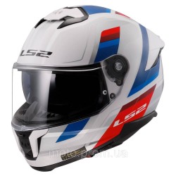 Мотошолом LS2 FF808 Stream 2 Vintage White Blue Red (L)