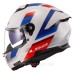 Мотошолом LS2 FF808 Stream 2 Vintage White Blue Red (M)