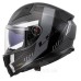Мотошолом LS2 FF811 Vector 2 C Grid Matt Black Grey (L)