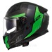 Мотошолом LS2 FF811 Vector 2 C Grid Matt Fluo Green (3XL)