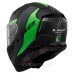 Мотошолом LS2 FF811 Vector 2 C Grid Matt Fluo Green (XL)