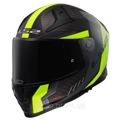 Мотошолом LS2 FF811 Vector 2 C Grid Matt Hi-Vis Yellow (3XL)
