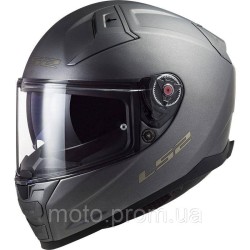 Мотошолом LS2 FF811 Vector 2 Solid Matt Titanium (XL)