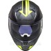 Мотошолом LS2 FF811 Vector 2 Splitter Matt Titanium Hi-Vis Yellow (3XL)