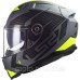 Мотошолом LS2 FF811 Vector 2 Splitter Matt Titanium Hi-Vis Yellow (XXL)