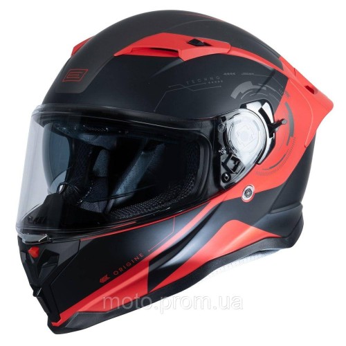 Мотошолом Origine Force Techno Black Red Matt (L)