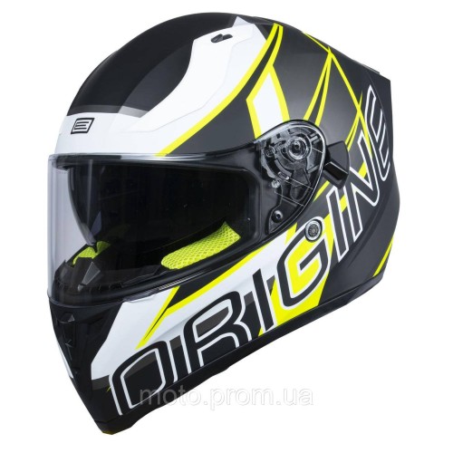 Мотошолом Origine Strada Competition Fluo Yellow Black Matt (XL)