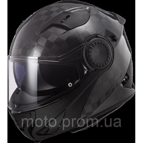 Мотошолом LS2 FF313 Vortex Gloss Carbon (S)