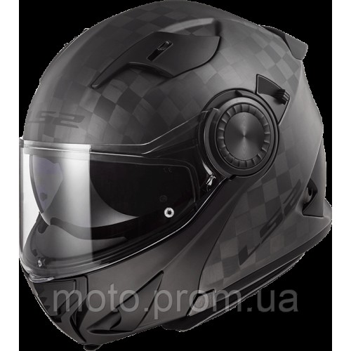 Мотошолом LS2 FF313 Vortex Matt Carbon (S)