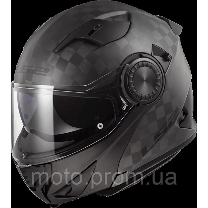 Мотошолом LS2 FF313 Vortex Matt Carbon (S)